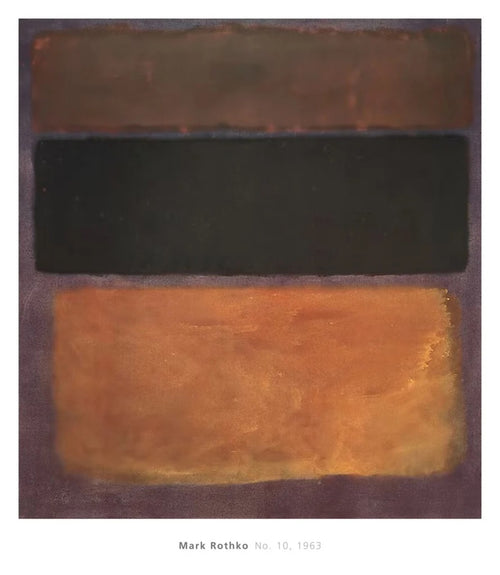 Impresion del Arte Mark Rothko No 10 1963 101 5x116 5cm MKR 119 | Yourdecoration.es