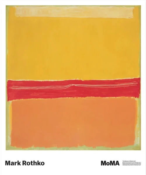 Impresion del Arte Mark Rothko No 5 No 22 73 5x89cm MKR 930 | Yourdecoration.es