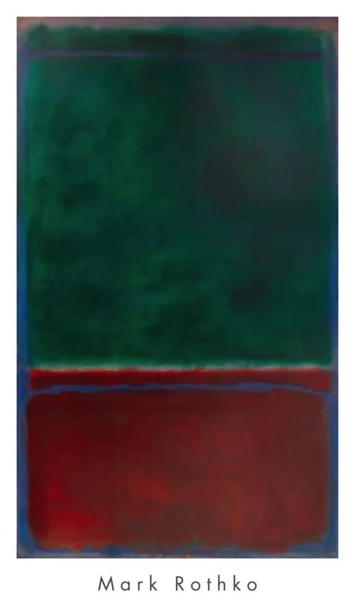 Impresion del Arte Mark Rothko No 7 1953 53 5x91 5cm MKR 851 | Yourdecoration.es