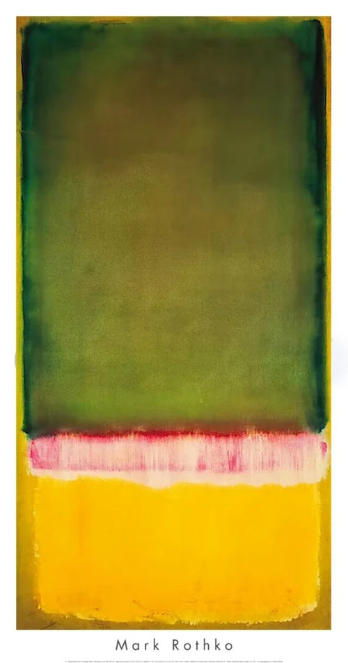 Impresion del Arte Mark Rothko Untitled 1949 53x101 5cm MKR 464 | Yourdecoration.es