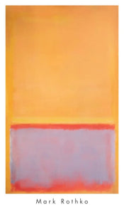 Impresion del Arte Mark Rothko Untitled 1954 57x96 5cm MKR 820 | Yourdecoration.es