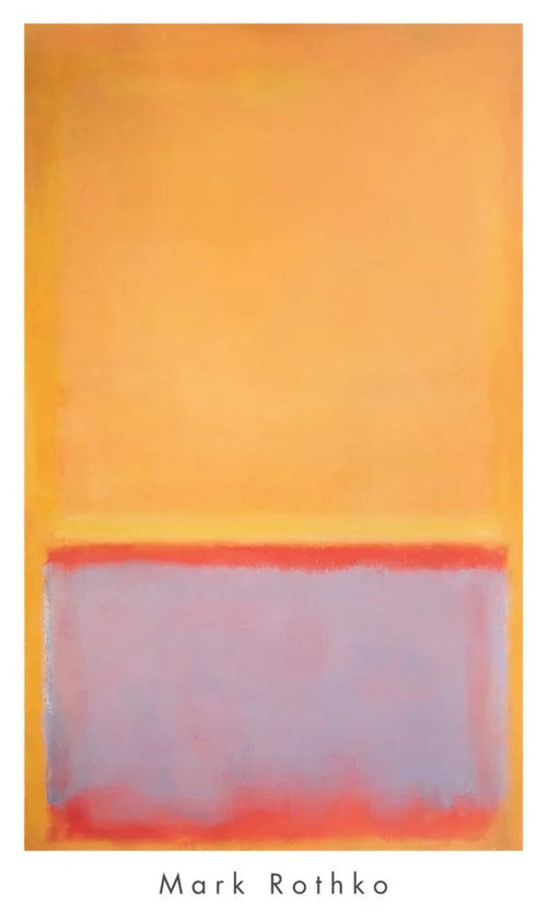 Impresion del Arte Mark Rothko Untitled 1954 57x96 5cm MKR 820 | Yourdecoration.es