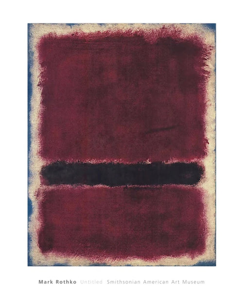 Impresion del Arte Mark Rothko Untitled 1963 66x81cm MKR 587 | Yourdecoration.es