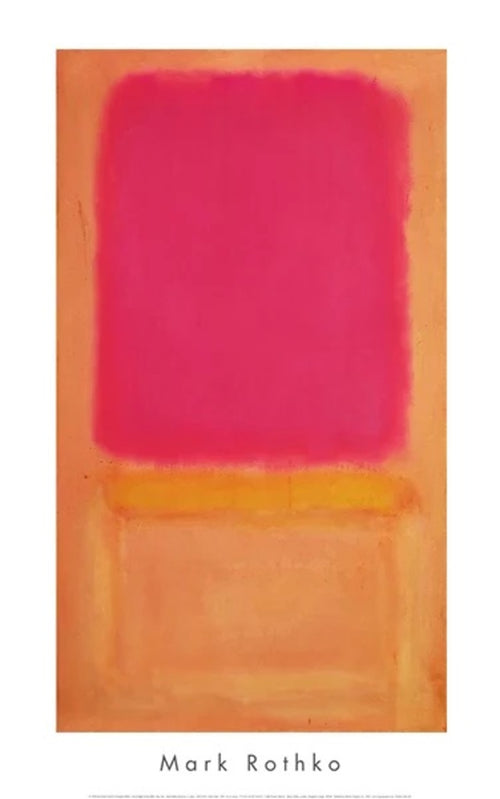 Impresion del Arte Mark Rothko Violet Center 1954 xcm MKR 954 | Yourdecoration.es