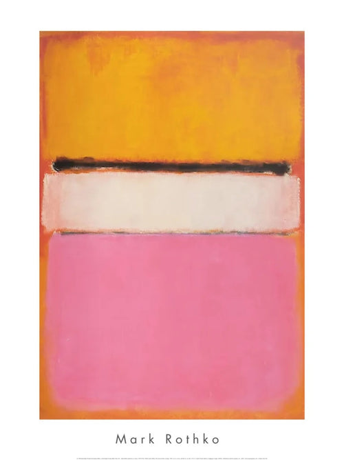 Impresion del Arte Mark Rothko White Center 1950 61x84cm MKR 955 | Yourdecoration.es