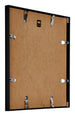 Kent Aluminio Marco de Fotos 20x20cm Negro Mat Parte trasera Oblicuo | Yourdecoration.es