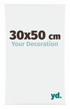 Kent Aluminio Marco de Fotos 30x50cm Blanco muy brillante Parte delantera Tamano | Yourdecoration.es