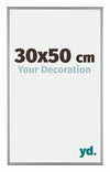 Kent Aluminio Marco de Fotos 30x50cm Platino Parte delantera Tamano | Yourdecoration.es