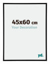 Kent Aluminio Marco de Fotos 45x60cm Negro Mat Parte delantera Tamano | Yourdecoration.es