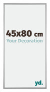 Kent Aluminio Marco de Fotos 45x80cm Platino Parte delantera Tamano | Yourdecoration.es