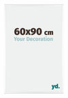 Kent Aluminio Marco de Fotos 60x90cm Blanco muy brillante Parte delantera Tamano | Yourdecoration.es