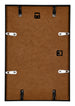 Kent Aluminio Marco de Fotos 60x90cm Negro Mat Parte trasera | Yourdecoration.es
