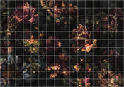 Komar Fotomural Tejido No Tejido Inx8 080 Tiles Flowers | Yourdecoration.es
