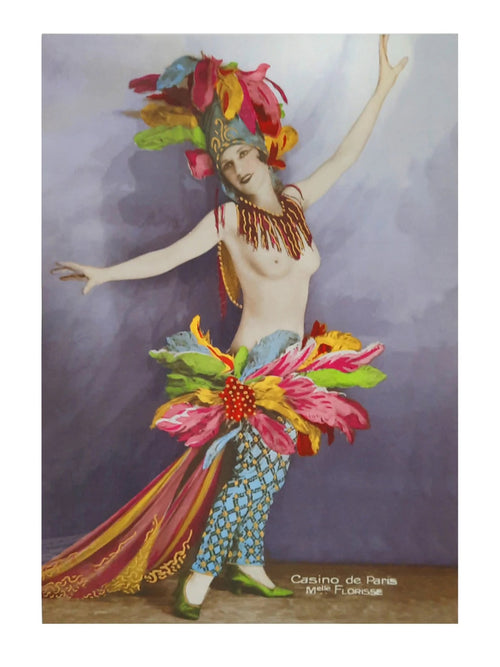Impresión del Arte - Casino de Paris Mlle Florisse 30x40cm