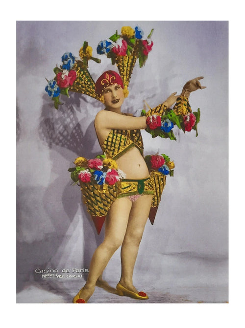 Impresión del Arte - Casino de Paris Mlle Paslowski 30x40cm