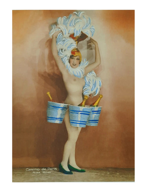 Impresión del Arte - Casino de Paris Nina Mery 30x40cm