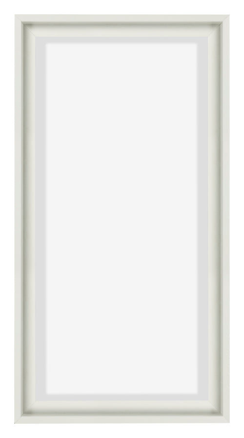 Lyon MDF Marco Flotante 1 2 Blanco Mate Delantera | Yourdecoration.es