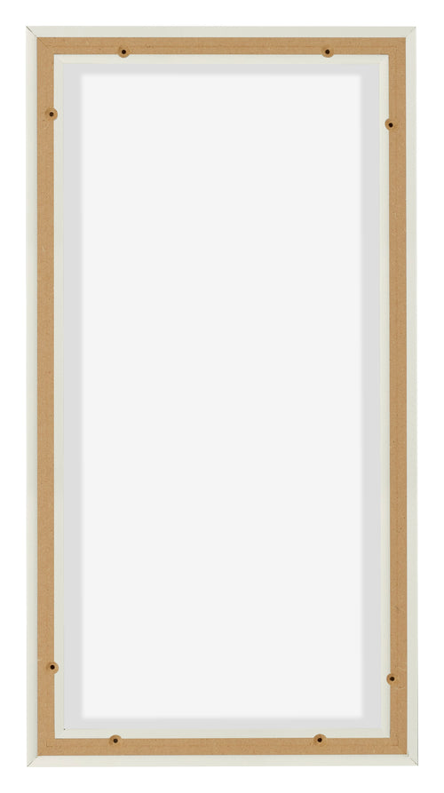 Lyon MDF Marco Flotante 1 2 Blanco Mate Trasera | Yourdecoration.es