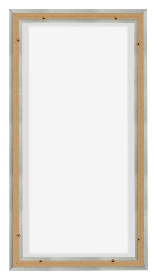 Lyon MDF Marco Flotante 1 2 Plateado Mate Trasera | Yourdecoration.es
