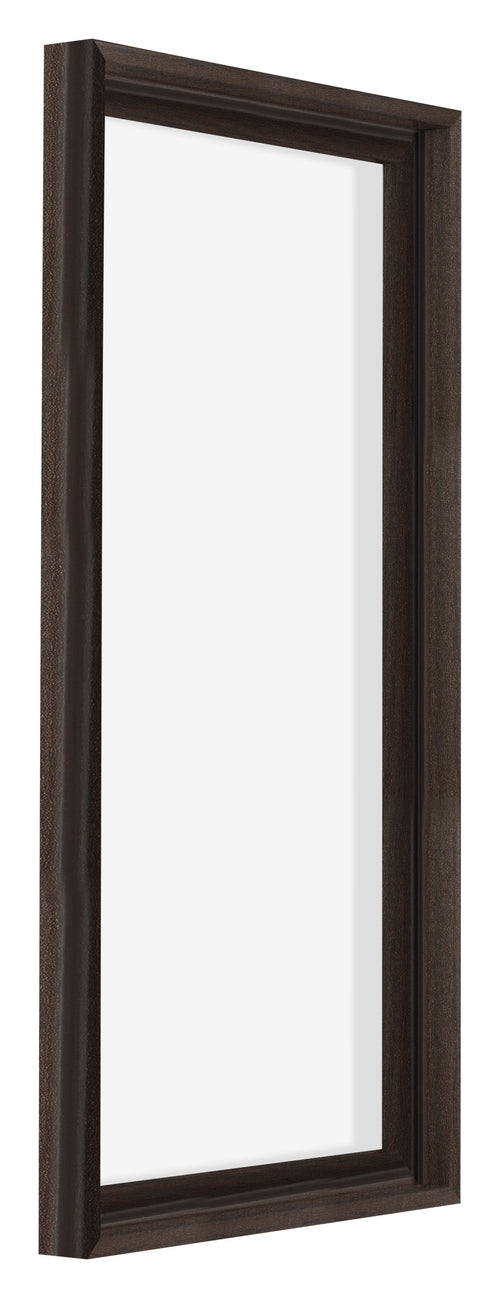Lyon MDF Marco Flotante 1 2 Roble Oscuro Delantera Oblicuo | Yourdecoration.es