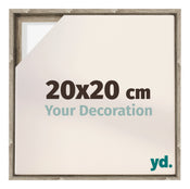 Lyon MDF Marco Flotante 20x20cm Roble Sonoma Delantera Tamano | Yourdecoration.es