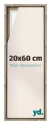 Lyon MDF Marco Flotante 20x60cm Roble Sonoma Delantera Tamano | Yourdecoration.es