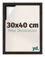 Lyon MDF Marco Flotante 30x40cm Roble Oscuro Delantera Tamano | Yourdecoration.es