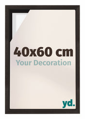 Lyon MDF Marco Flotante 40x60cm Roble Oscuro Delantera Tamano | Yourdecoration.es