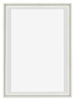Lyon MDF Marco Flotante 5 7 Blanco Mate Delantera | Yourdecoration.es