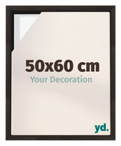 Lyon MDF Marco Flotante 50x60cm Roble Oscuro Delantera Tamano | Yourdecoration.es