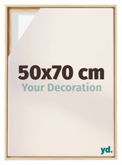 Lyon MDF Marco Flotante 50x70cm Haya Delantera Tamano | Yourdecoration.es