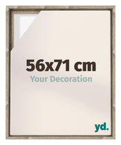Lyon MDF Marco Flotante 56x71cm Roble Sonoma Delantera Tamano | Yourdecoration.es