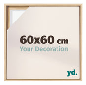 Lyon MDF Marco Flotante 60x60cm Haya Delantera Tamano | Yourdecoration.es