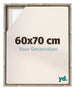 Lyon MDF Marco Flotante 60x70cm Roble Sonoma Delantera Tamano | Yourdecoration.es