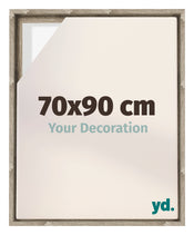 Lyon MDF Marco Flotante 70x90cm Roble Sonoma Delantera Tamano | Yourdecoration.es
