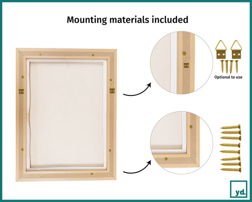 Marco Caja Materiales Posterior | Yourdecoration.es