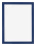 Marco de Fotos 18x24cm Azul Oscuro Barrido MDF Bologna Delantera | Yourdecoration.es