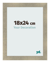 Marco de Fotos 18x24cm Dorado Vintage MDF Pisa Delantera Tamano | Yourdecoration.es
