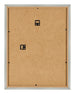 Marco de Fotos 18x24cm Plateado Mate MDF Bologna Trasera | Yourdecoration.es