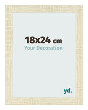 Marco de Fotos 18x24cm Roble Sonoma MDF Pisa Delantera Tamano | Yourdecoration.es