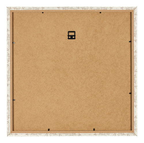 Marco de Fotos 20x20cm Blanco Vintage MDF Bologna Trasera | Yourdecoration.es