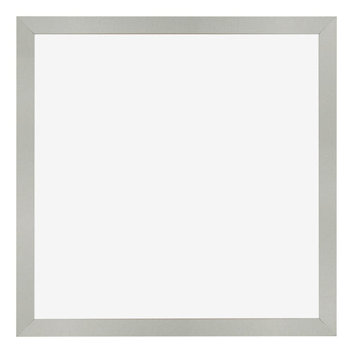 Marco de Fotos 20x20cm Plateado Mate MDF Bologna Delantera | Yourdecoration.es