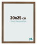 Marco de Fotos 20x25 cm Roble Rustico MDF Bologna Delantera Tamano | Yourdecoration.es
