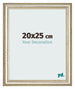 Marco de Fotos 20x25cm Brillo Metalico MDF Lazio Delantera Tamano | Yourdecoration.es