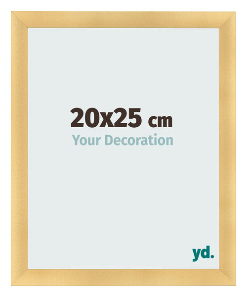 Marco de Fotos 20x25cm Dorado Vintage MDF Pisa Delantera Tamano | Yourdecoration.es