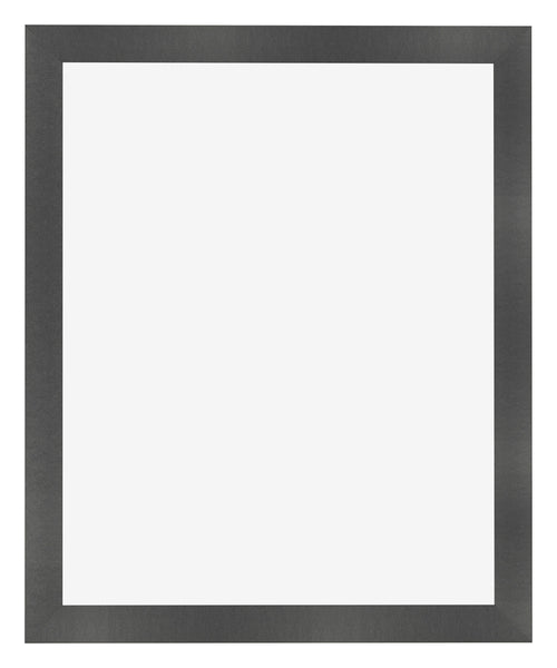 Marco de Fotos 20x25cm Negro Plateado Pulido MDF Pisa Delantera | Yourdecoration.es