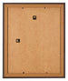 Marco de Fotos 20x25cm Roble Oscuro MDF Lazio Trasera | Yourdecoration.es