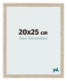 Marco de Fotos 20x25cm Roble Sonoma MDF Bologna Delantera Tamano | Yourdecoration.es