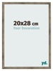Marco de Fotos 20x28 cm Metal Vintage MDF Bologna Delantera Tamano | Yourdecoration.es