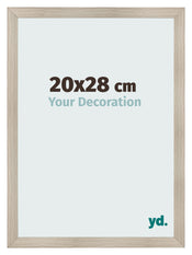 Marco de Fotos 20x28cm Roble Rustico MDF Pisa Delantera Tamano | Yourdecoration.es